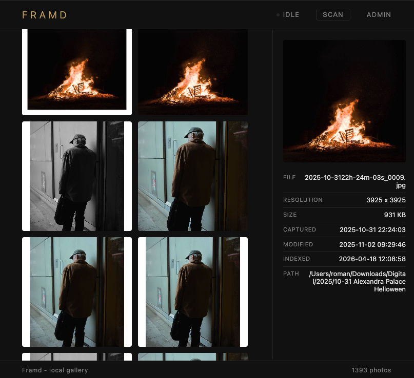 Media info page